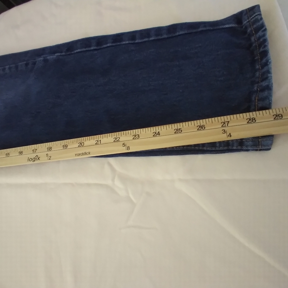 Levis Men's denim  Blue Jeans size 31/30 slight distress - Picture 5 of 8